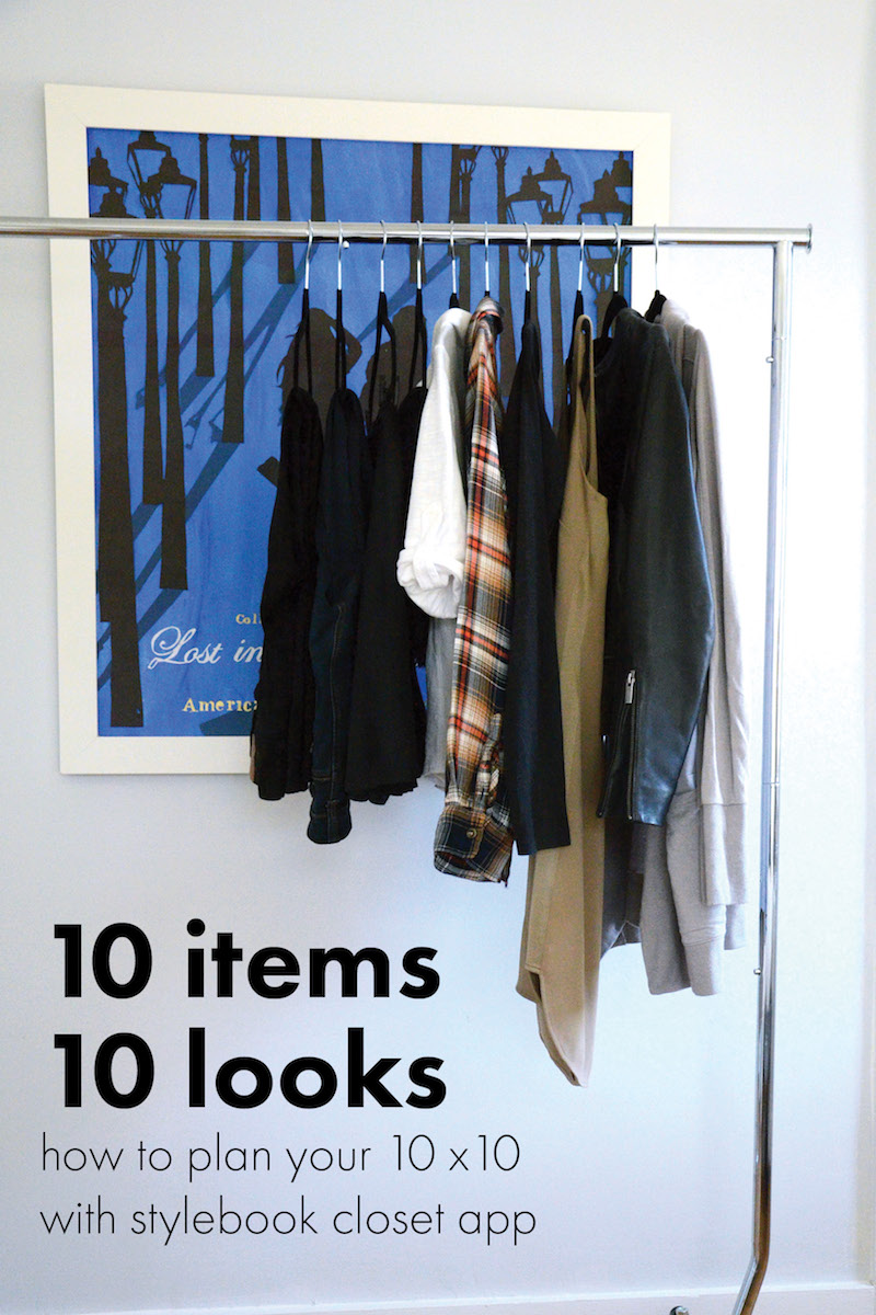 Stylebook Closet App: 10x10 Challenge