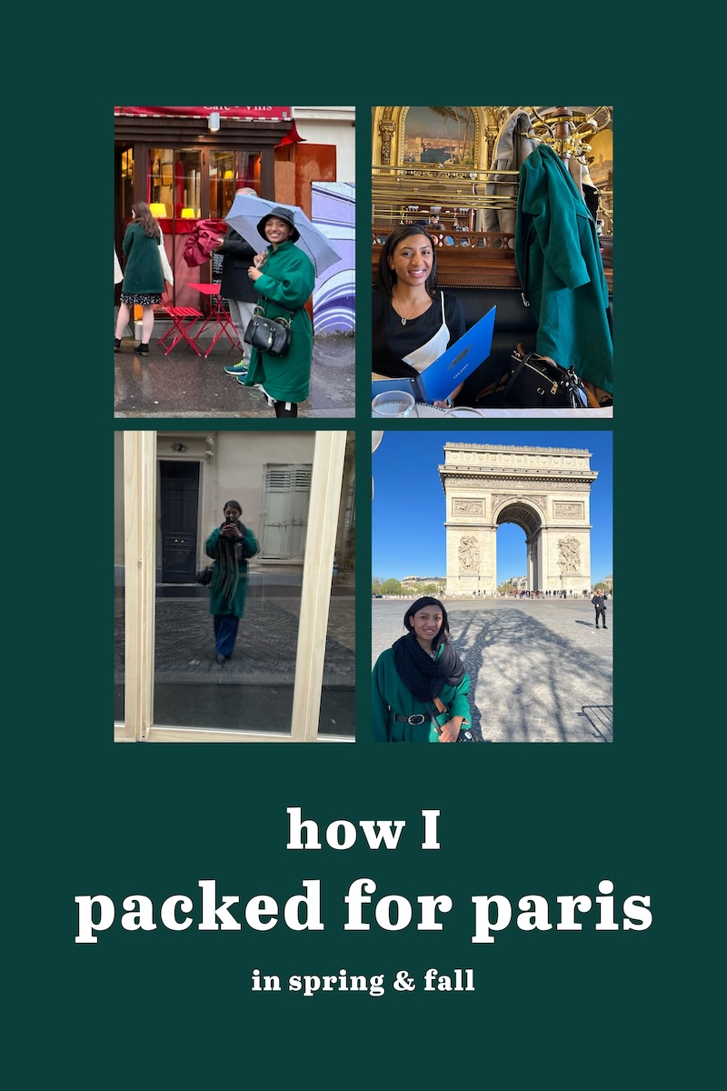 Stylebook Closet App: Paris Packing List