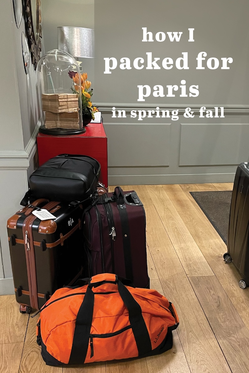 Stylebook Closet App: Paris Packing List