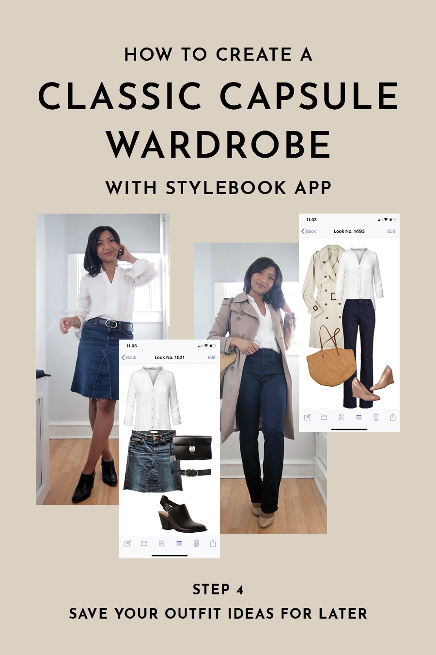 Stylebook Closet App: Building a Classic Capsule with Stylebook