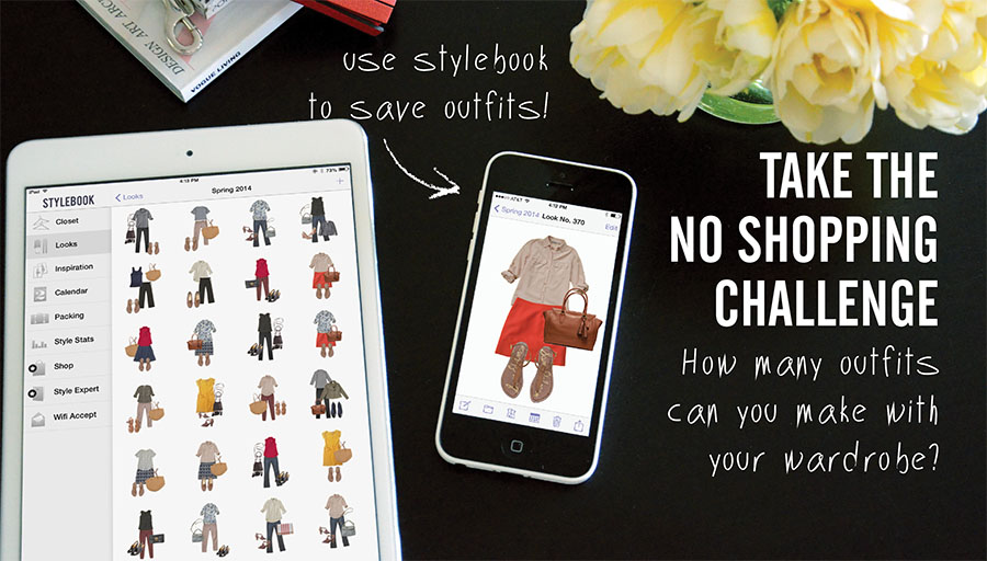 Stylebook Closet App: How To Shop Your Closet: The Amazing Spring