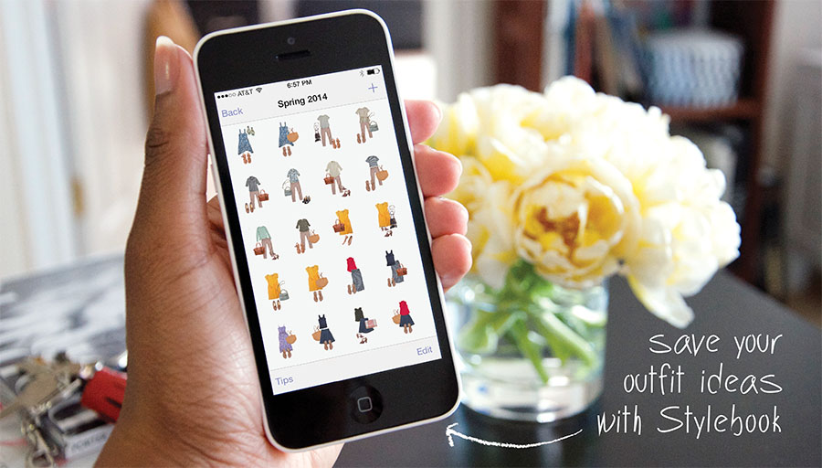 Stylebook Closet App: How To Shop Your Closet: The Amazing Spring
